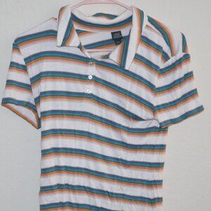 Wild Fable Striped Onesie Size Medium